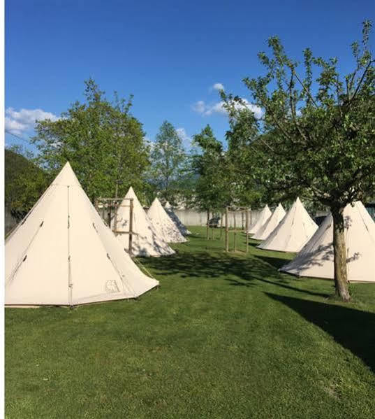 Ostello & Camping Riposo Losone Exterior foto
